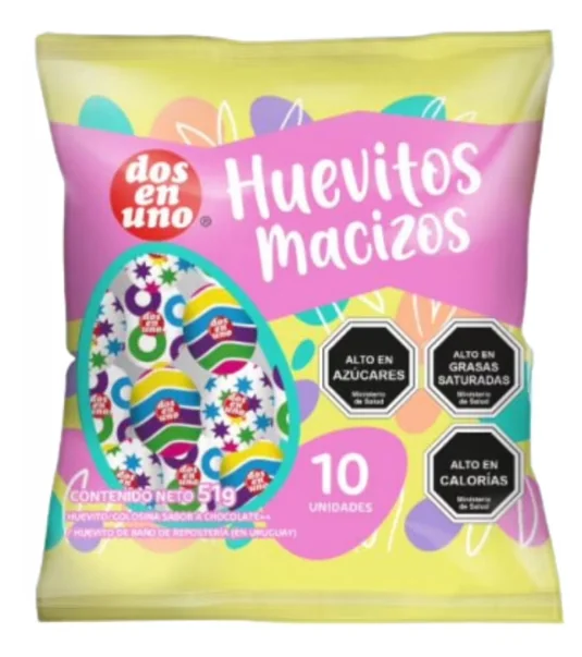 HUEVO MAC BOLSA DOS EN 1 24X51GR