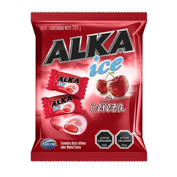 ALKA ICE CEREZA 1X20X390 GR