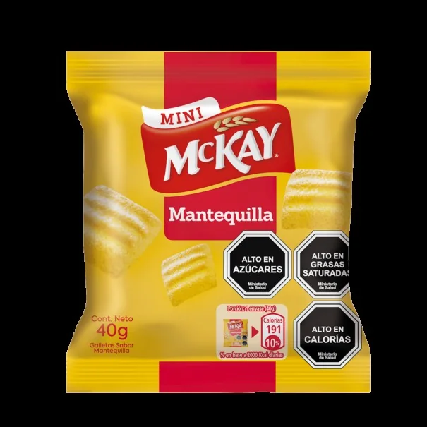 GALLETA MCKAY MINI MANTEQUILLA 42X40GR