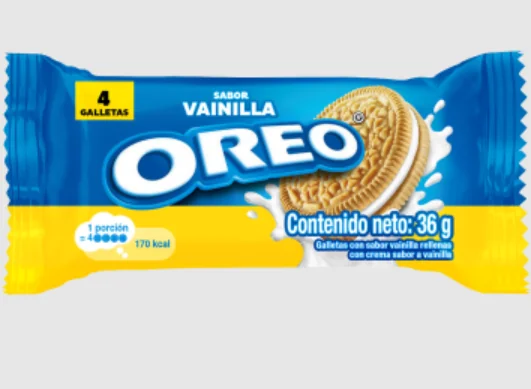 GALLETAS OREO GOLDEN SIX PACK 28X6X36