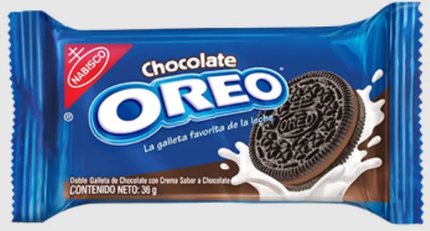 GALLETAS OREO CHOCOLATE SIX PACK 28X6X36