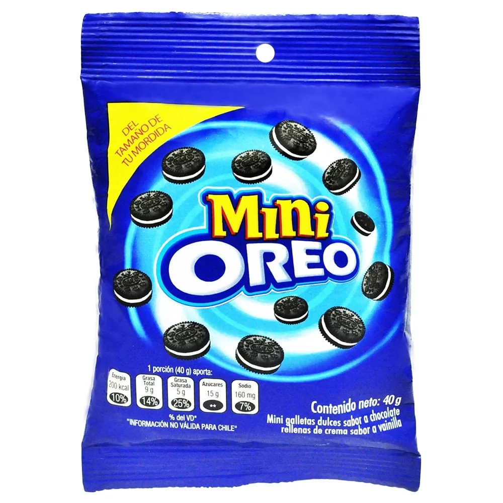 GALLETAS OREO REGULAR MINI 40 GRS X 54 UNIDADES