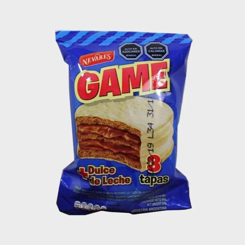 ALFAJOR GAME BLANCO 24 X 6OGR