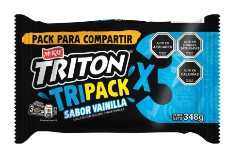 GALLETA PACK TRITON 10X3X116GR