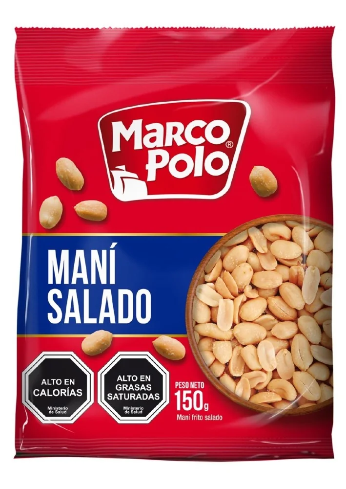MANI SALADO MP 16X150 GRS