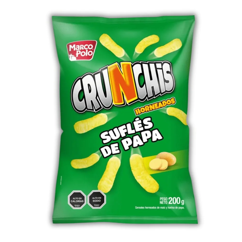 CRUNCHIS SUFLES MARCO POLO TUBO 9X200GR