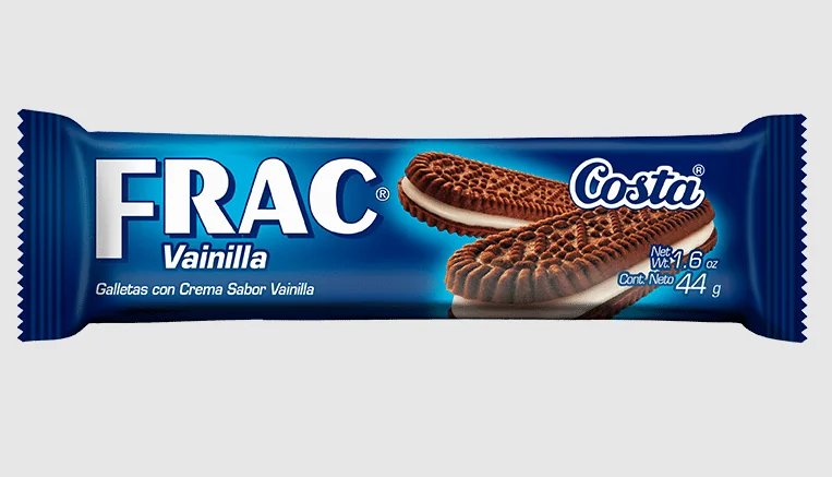 FRAC INDIVIDUAL VAINILLA COSTA 32X44 GR
