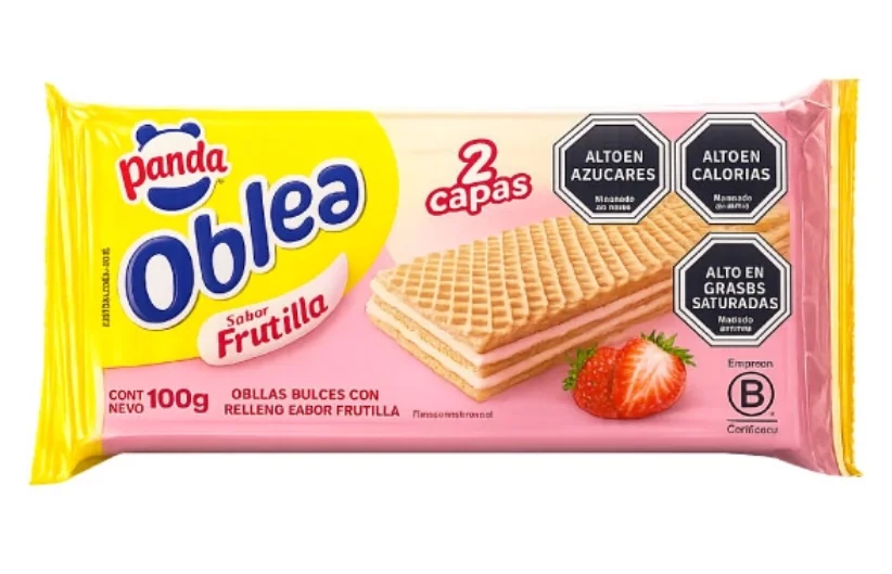 OBLEAS PANDA FRUTILLA 100GRX1UN/28UNXCJ
