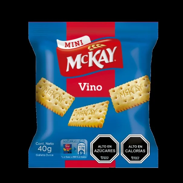 GALLETAS MCKAY MINI VIN0 42X40GR