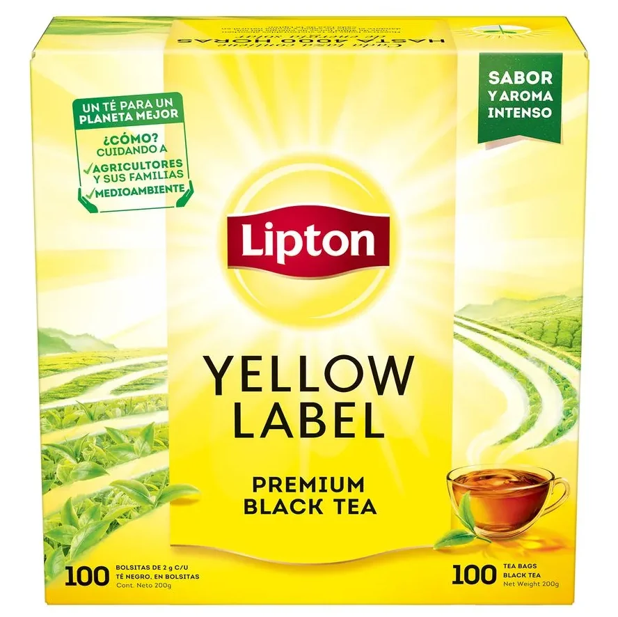 TE LIPTON YELLOW 10X100 BLS