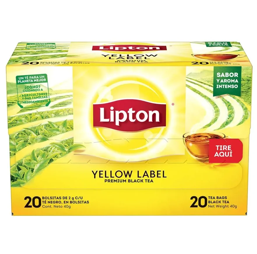 TE LIPTON YELLOW 12X25BLS