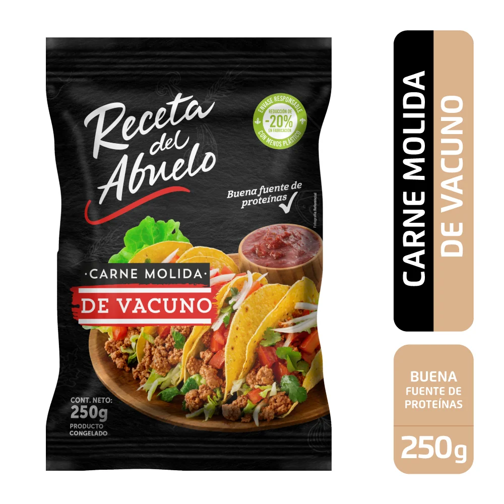 CARNE MOLIDA RECETA DEL ABUELO 24X250GR