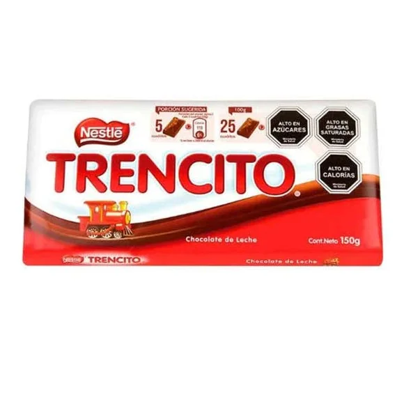 TRENCITO CHOCOLATE GRANDE 14 X 150 GR
