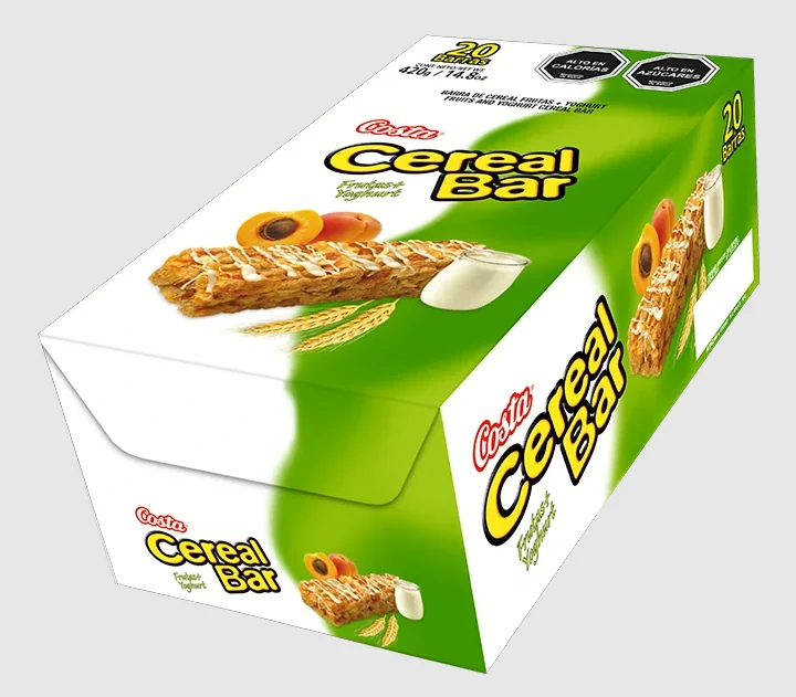 CEREAL BAR COSTA FRUT+YOG. 6X20X21 GRS