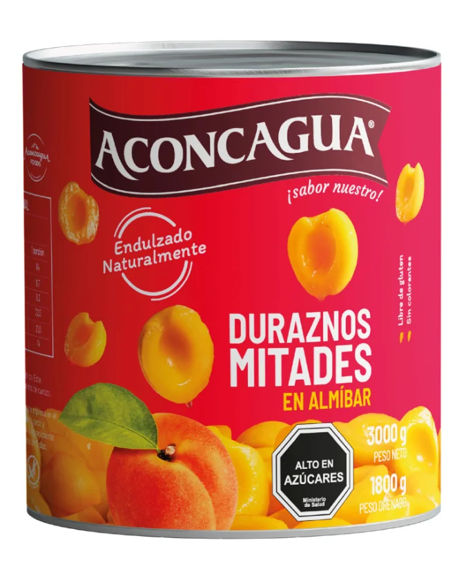 DURAZNO ACONCAGUA MITAD 6X3KL