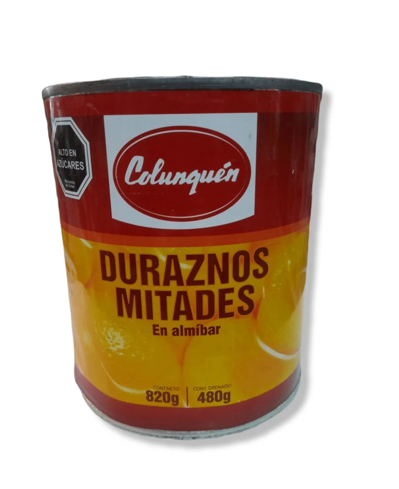 DURAZNO MITAD COLUNQUEN 24X820G