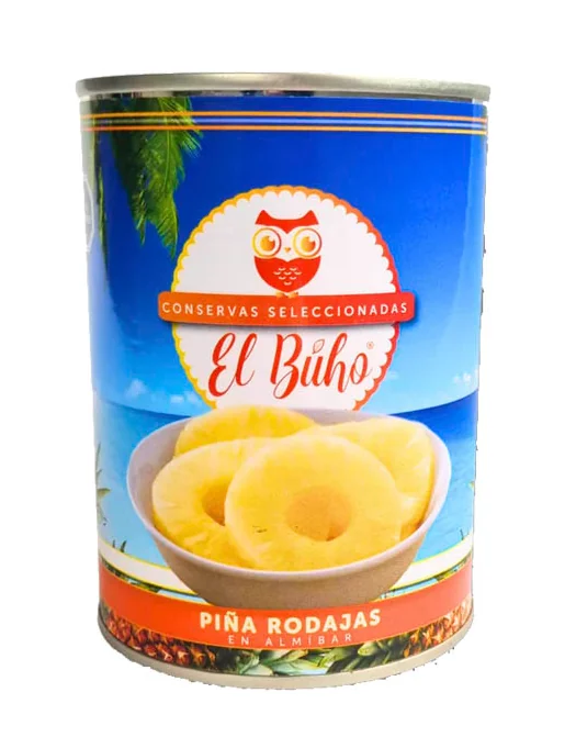 PIÑA BUHO RODAJA 24X565GR