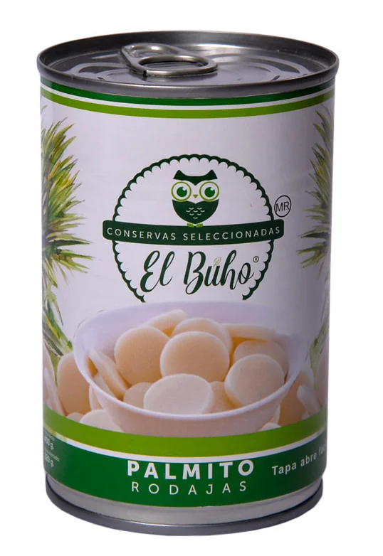 PALMITOS BUHO RODAJA 24X400GR