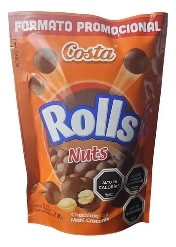 ROLLS COSTA NUTS 18X100GR