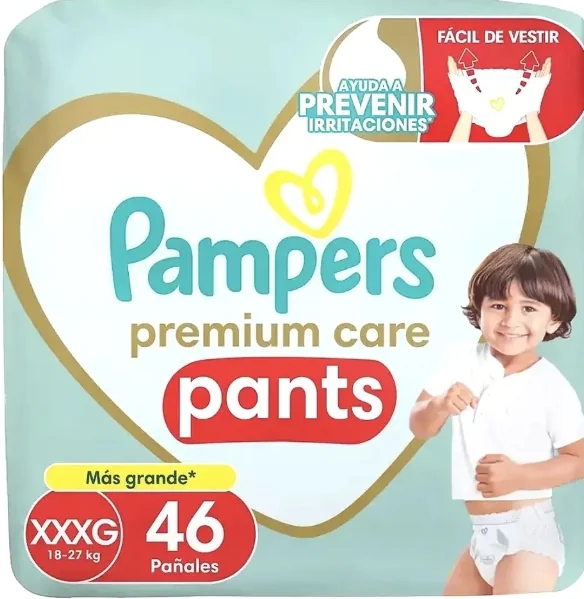 PAMPERS PREMIUM CARE PANTS XXXG 4X 46