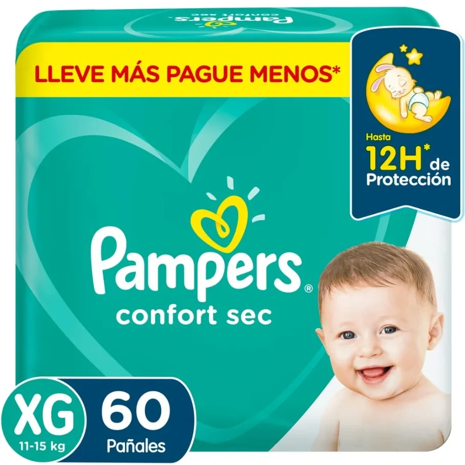 PAMPERS CONFORTSEC XGD 60PADSX02IT