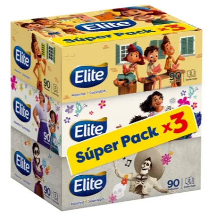 PAÑUELO FACIAL ELITE DISNEY 12X3 PACK