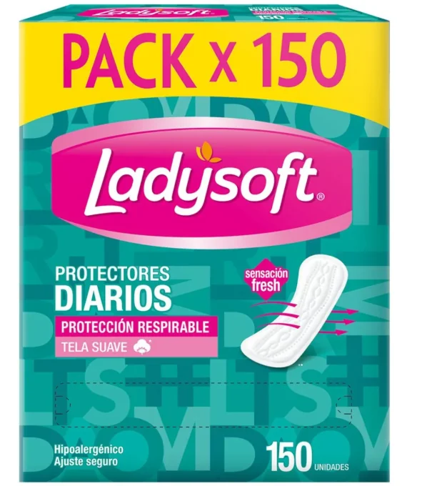 PROTECOR DIARIO LADYSOFT CLASICO 12X150(CAJA)