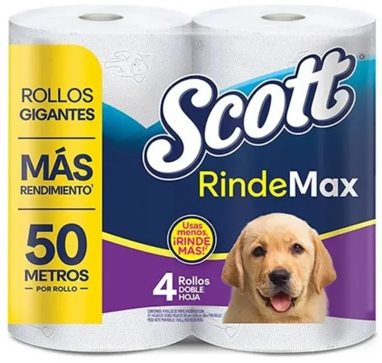 P HIGIENICO SCOTT RINDEMAX 50 MTS 6X4 UNI N/U