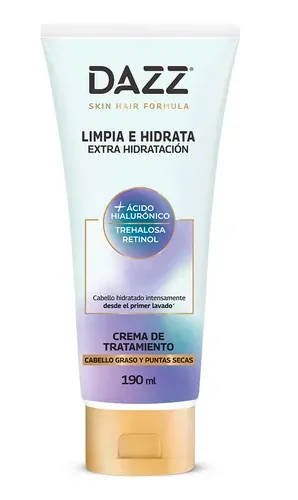 DAZZ CREMA TRATAMIENTO LIMPIA E HIDRATA 12X190ML