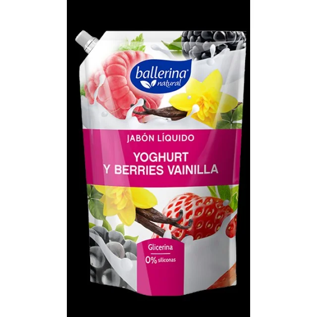 JABON BALLERINA YOG BERRIES DP 12X650ML