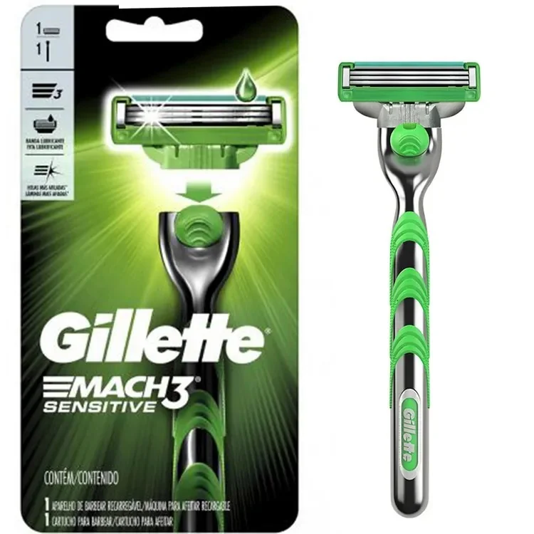 GILLETTE MACH3 SENSITIVE 5X 6X1UND
