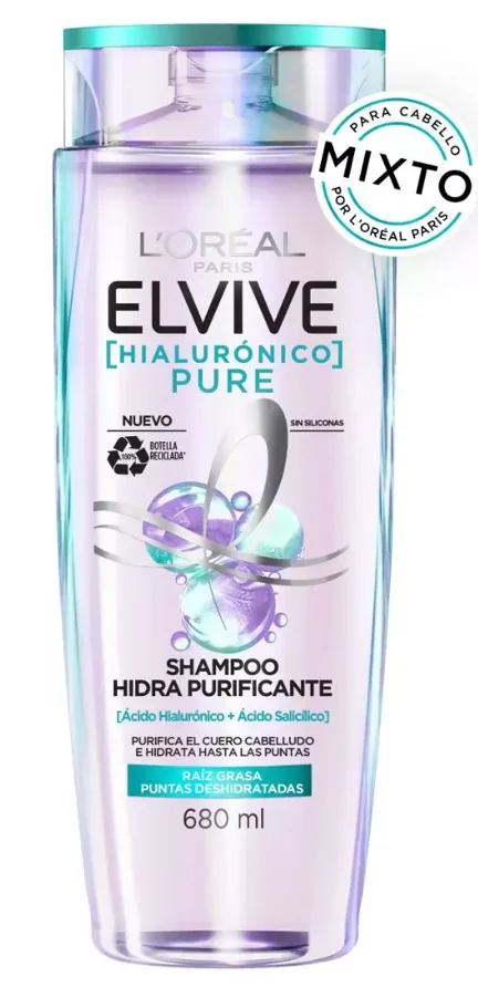 ELVIVE SH HA PURE 12X 680 ML