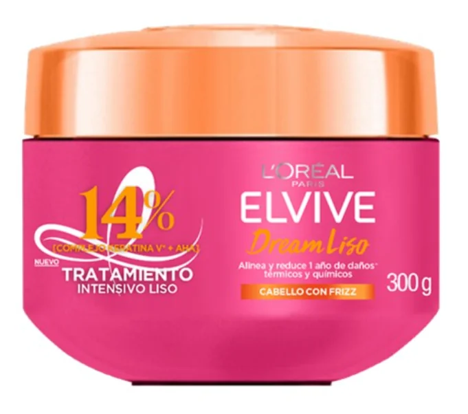 ELVIVE CREMA TRATAMIENTO DREAM LISO ANTI FRIZZ 6X3