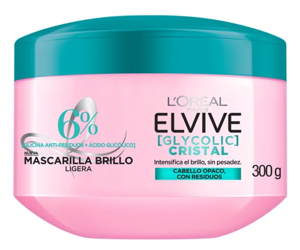 ELVIVE GLYCOLIC CRISTAL CREMA TRATAMIENTO 6X300 G