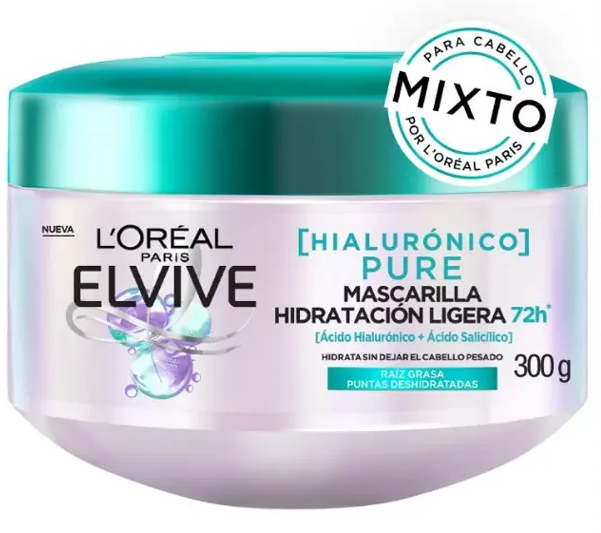 ELVIVE TRATAMIENTO HA PURE 6X 300 GR