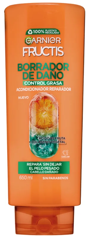 FRUCTIS ACO BORRADOR DAÑOS CONTROL GRASA 12X650
