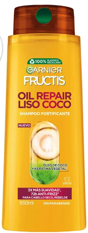 FRUCTIS SHA LISO COCO 12X650 ML