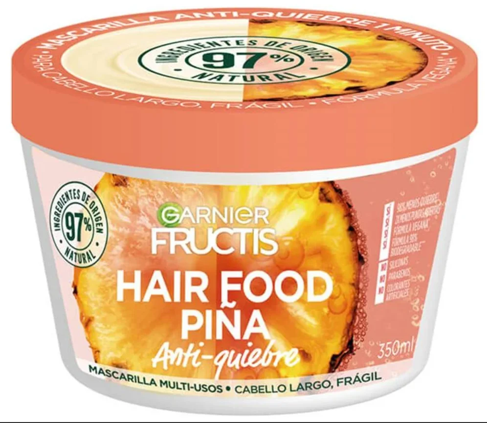 FRUCTIS HAIR FOOD PIÑA 6X350 ML