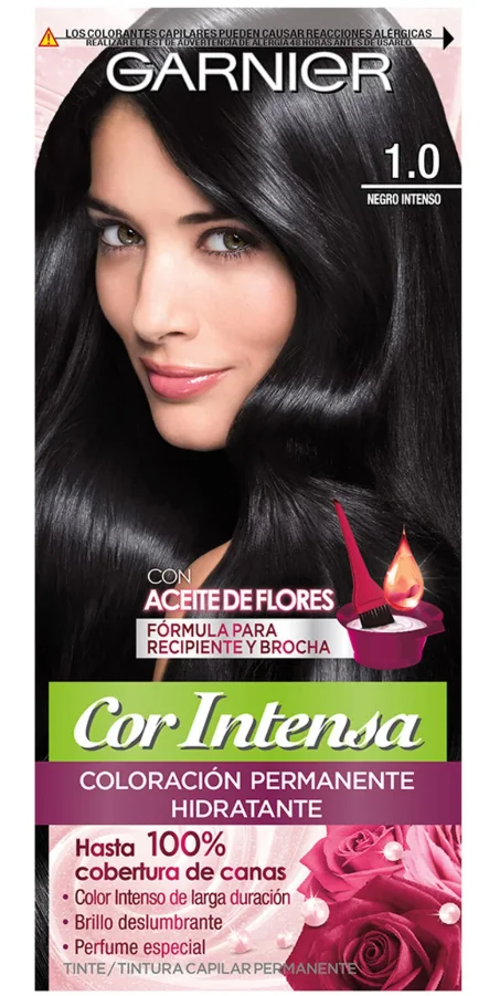 COR INTENSA GARNIER 1 NEGRO INTENSO X6UND