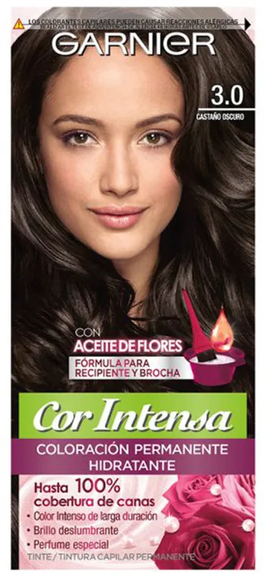 COR INTENSA GARNIER 3 CATAÑO OSCURO X6UND