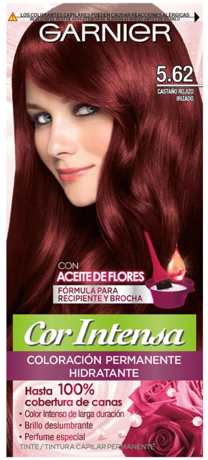 COR INTENSA GARNIER 5.62 CASTAÑO ROJIZO IRIZADO X