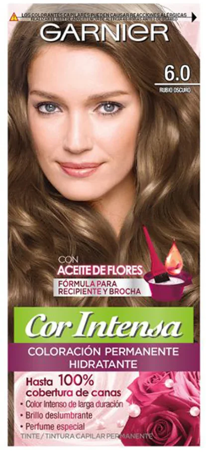 COR INTENSA GARNIER 6 RUBIO OSCURO X6UND