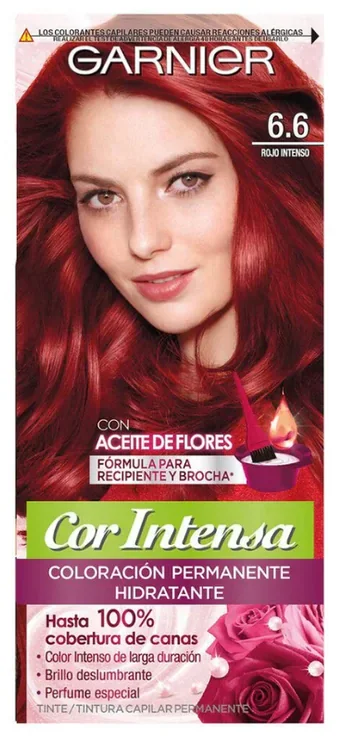 COR INTENSA GARNIER 6.6 ROJO INTENSO X6UND