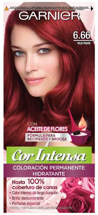 COR INTENSA GARNIER 6.66 ROJO PASION ROJO PASION