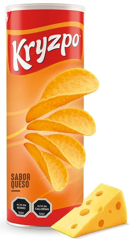 PAPAS KRYZPO QUESO 14 X 130 GR