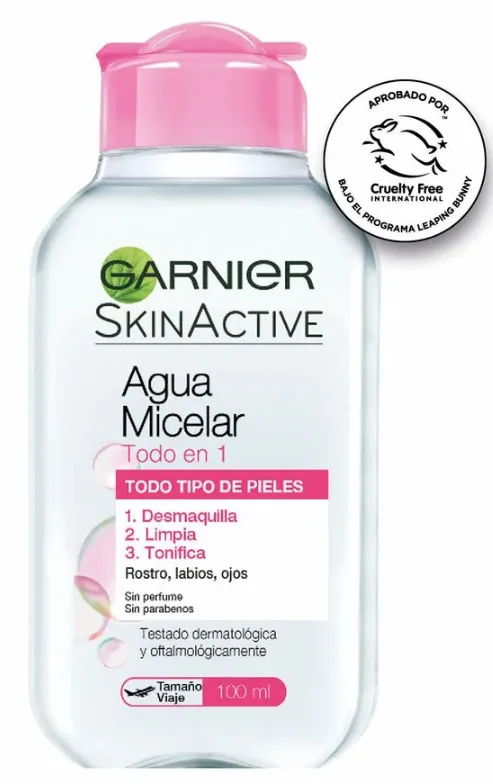 AGUA MICELAR GARNIER ROSA 100 ML X6UND