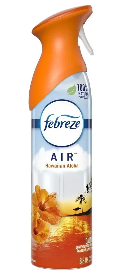 FEBREZE DEO AMBIENTAL HAWAIIN ALOHA 6X250GR