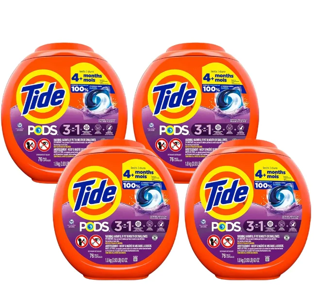 TIDE DETERGENTE CAPSULAS PODS 4X76CT