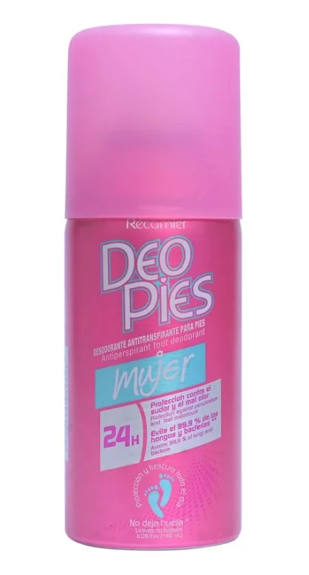 DEO PIES SPRAY MUJER 6X180ML