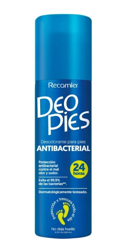 DEO PIES SPRAY ANTIBACTERIAL 6X260ML